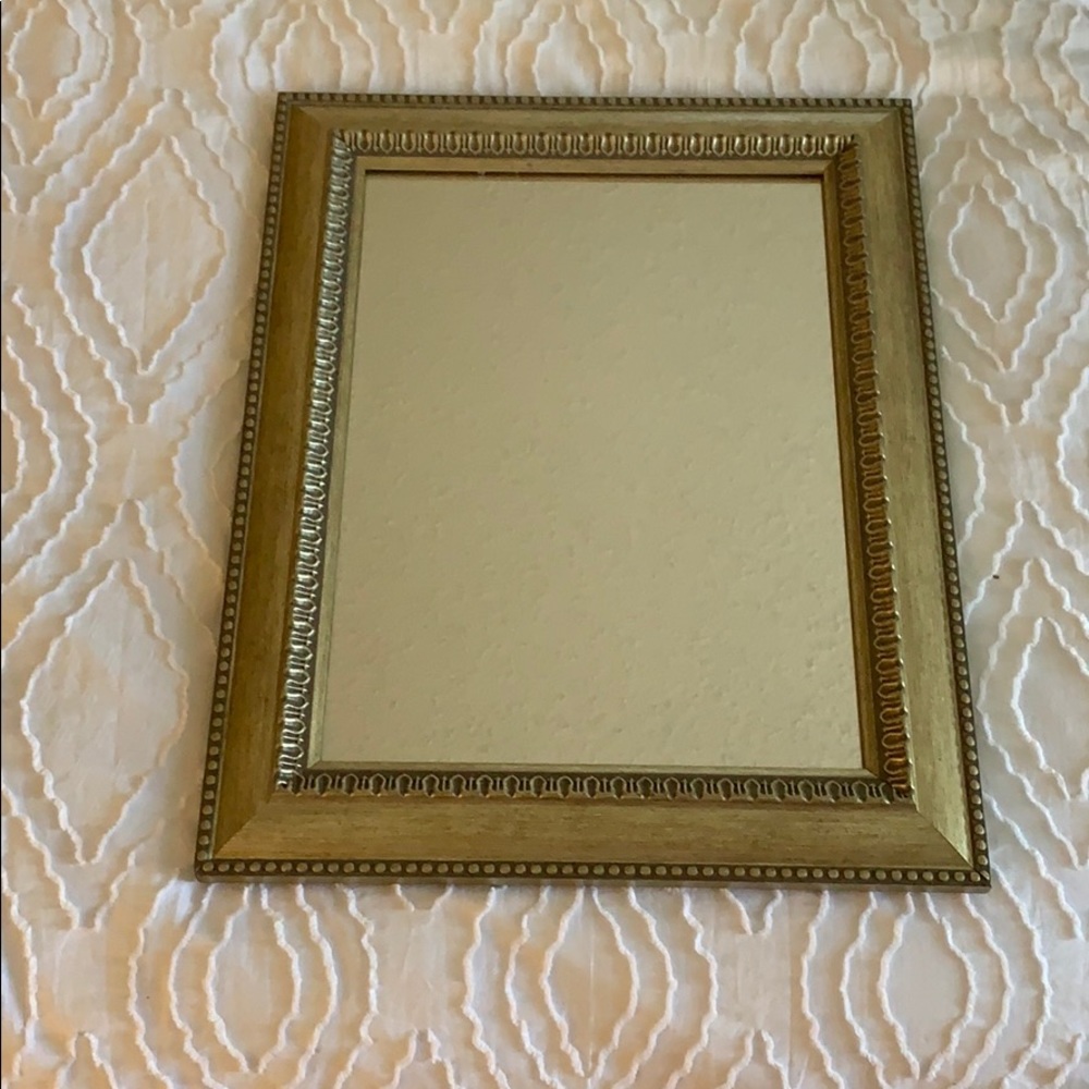Brushed Gold Framed Mirror